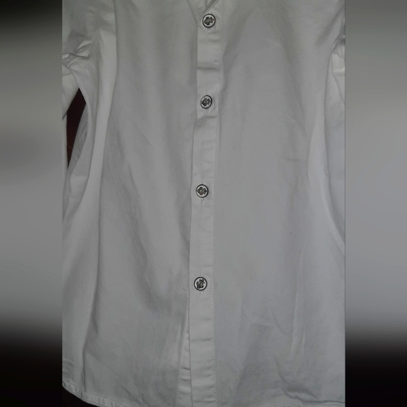 Asian Boy's White Dress Shirt - Picture 2 of 8